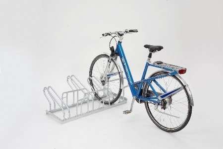 Fahrradständer - Bügelparker Modellreihe 2000 für Fahrräder - zweiseitige Variante (Modell 2156) Fahrradständer - Bügelparker Modellreihe 2000 für Fahrräder - zweiseitige Variante (Modell 2156)