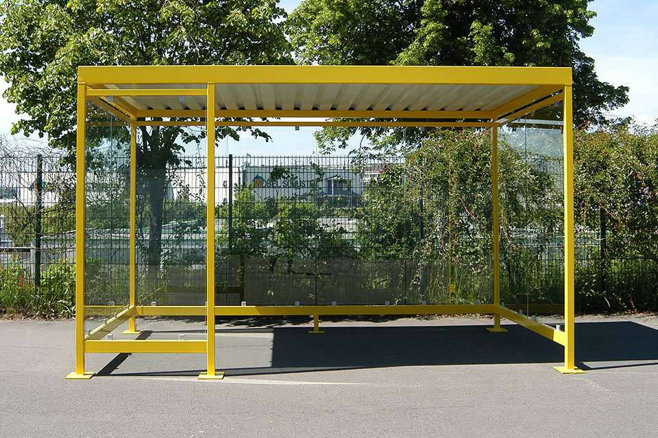 Überdachung KÖLN K4 c/b in RAL Überdachung KÖLN K4 c/b