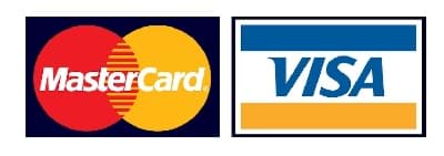 Zahlung per Kreditkarte (Visa, Mastercard)